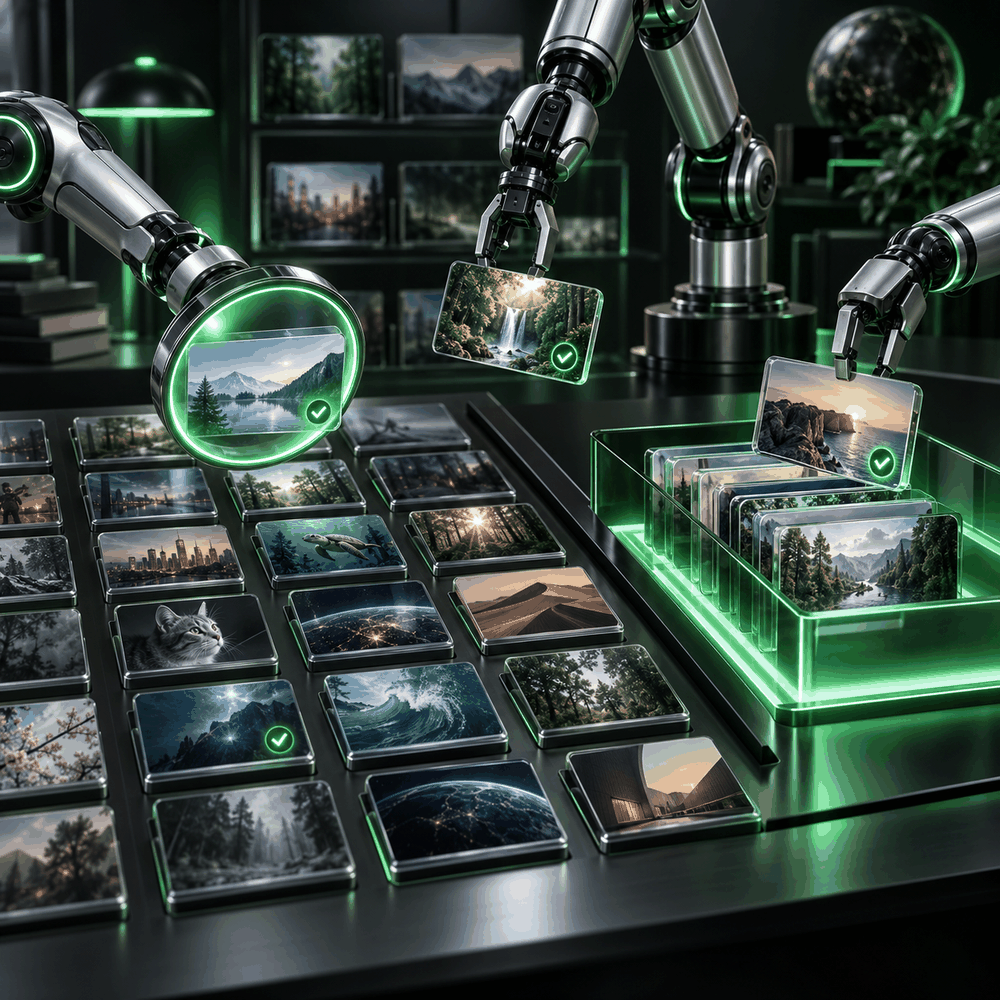 AI research tools selecting and organizing video niche ideas
