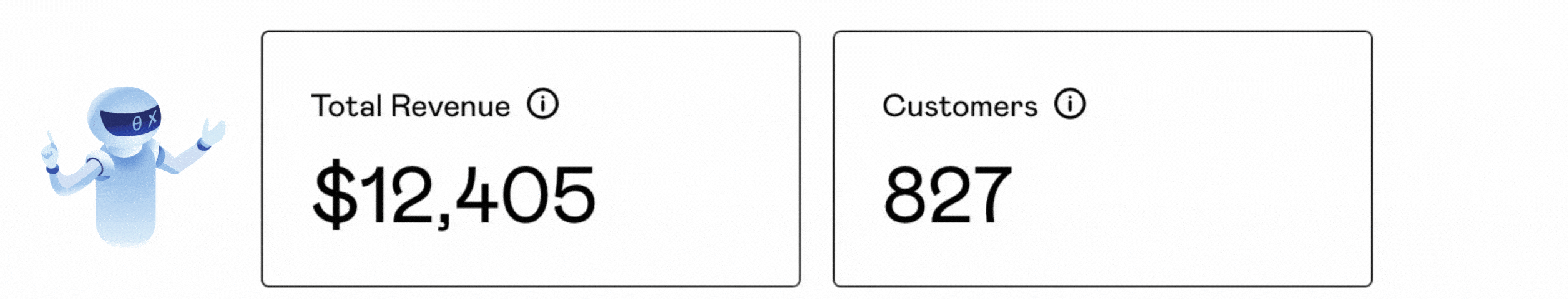 Total revenue and customers
