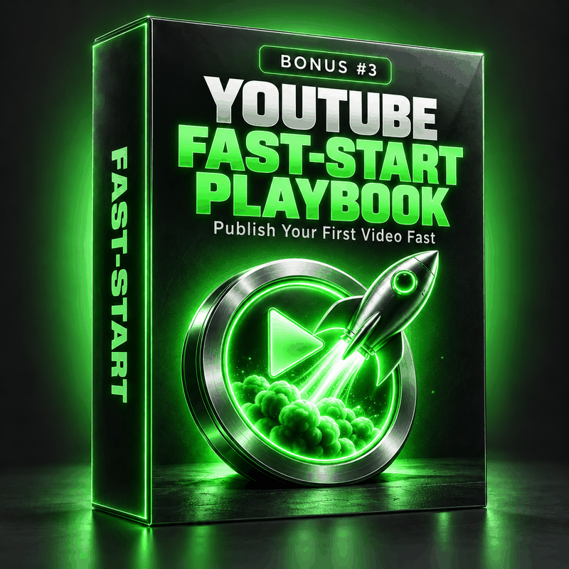 YOUTUBE FAST-START PLAYBOOK